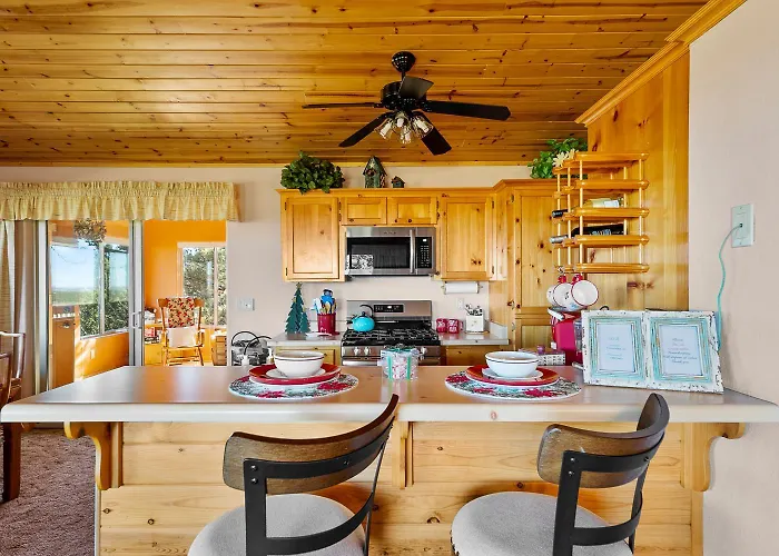 Breathtaking Backing The National Forest Holiday home *