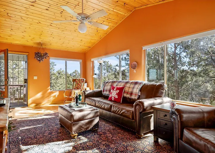 Breathtaking Backing The National Forest Holiday home *