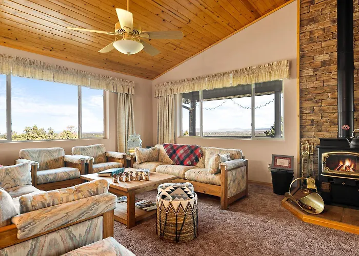 Breathtaking Backing The National Forest Holiday home *
